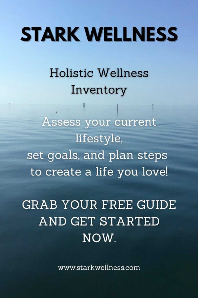 Stark Wellness Holistic Wellness Inventory - Assess your current lifestyle, set goals, and plan steps to create a life you love! Grab your free guide and get started now. - www.starkwellness.com