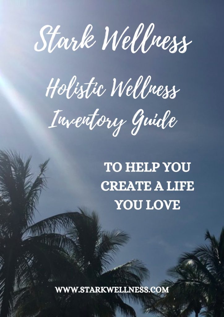 Stark Wellness Holistic Wellness Inventory Guide to help you create a life you love! --www.starkwellness.com