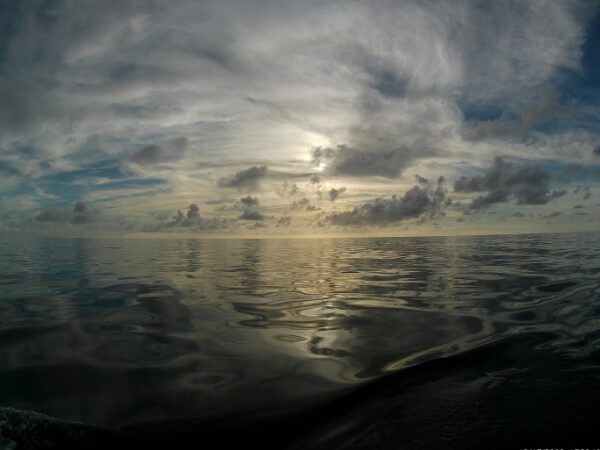 Calming seascape visual for emotional release